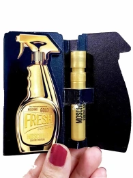 Пробник Оригинал MOSCHINO Gold Fresh Couture Чистый Словно Золото 1 ml