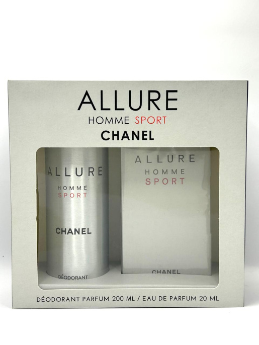 Набор парфюм+дейзик Chanel Allure Homme Sport 20+200 ml