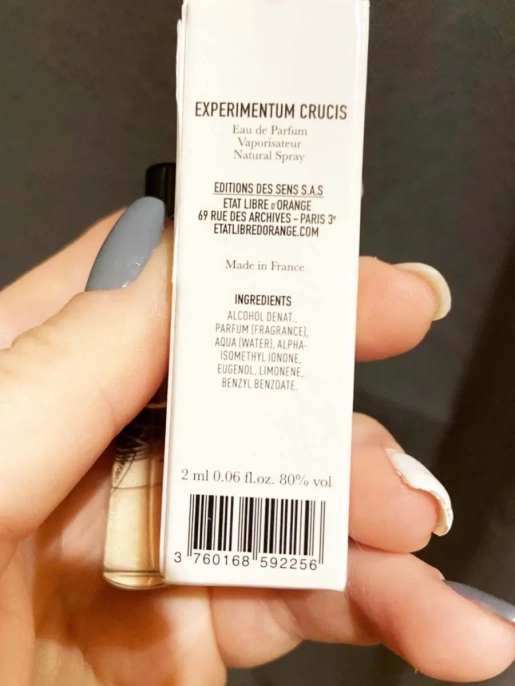 Пробник Оригинал Etat Libre D'Orange Experimentum Crucis 2 ml