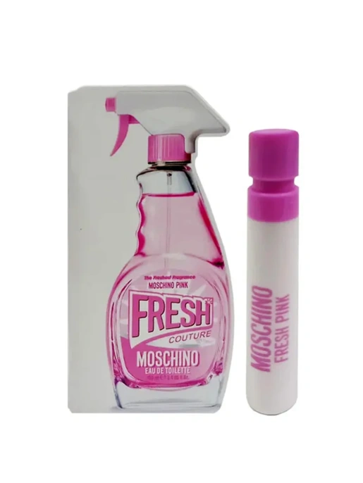 Пробник Оригинал MOSCHINO Pink Fresh Couture Аромат Чистоты 1 ml