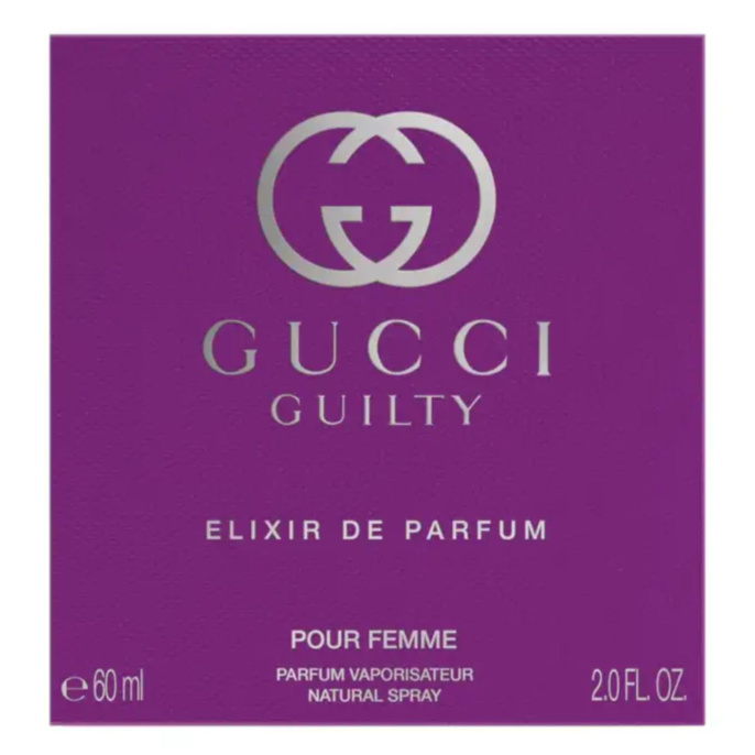 Высокого качества Gucci - Guilty Elixir de Parfum Pour Femme, 60 ml
