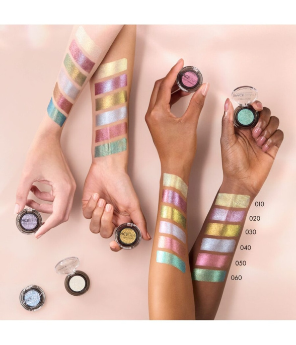 Тени моно для век Catrice Space Glam Chrome тон 060 Galactic Glow