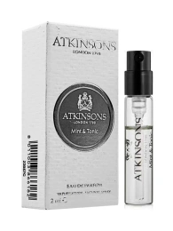Пробник Оригинал ATKINSONS Mint & Tonic Мята И Тоник 2 ml