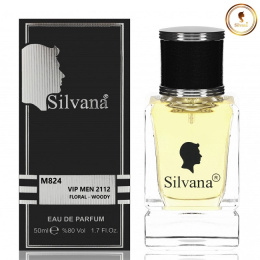 Элитный парфюм Silvana M824 Carolina Herrera 212 Vip Men