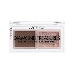 Тени для век Catrice DIAMOND TREASURES тон 010 Hazel spark