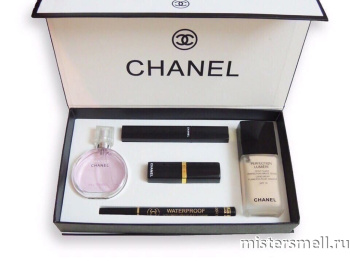 Купить оптом Подарочный набор Chanel 5 в 1 с оптового склада