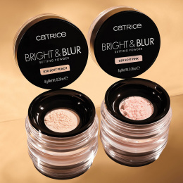 Пудра рассыпчатая Catrice Bright & Blur Setting Powder тон 030 Soft Peach