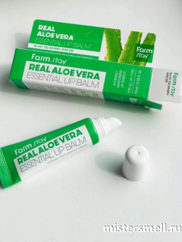 Купить оптом Бальзам для губ FarmStay Real Aloe Vera Essential Lip Balm с оптового склада