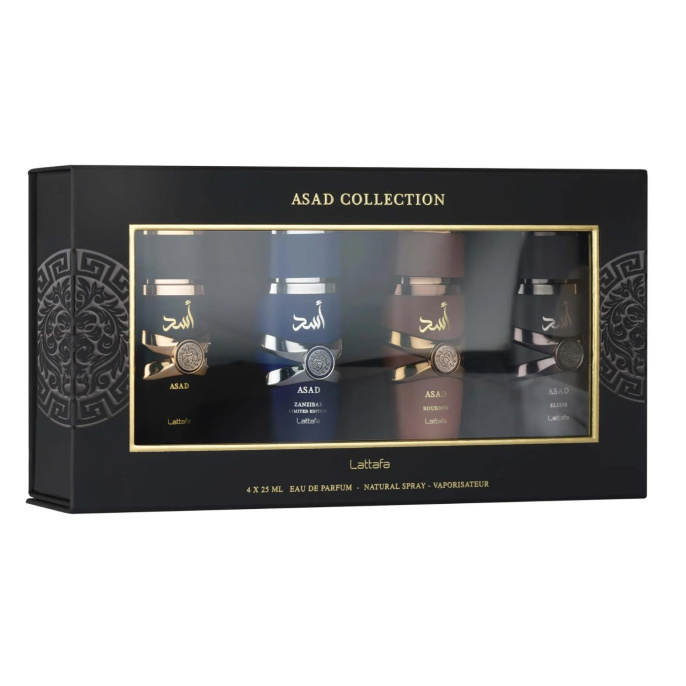 Набор оригинал Lattafa Asad Collection 4x25 ml