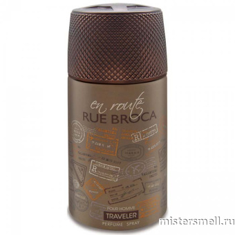 картинка Арабский дезодорант Rue Broca Traveler Pour Homme 250 ml духи от оптового интернет магазина MisterSmell