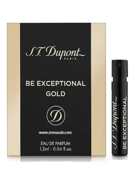 Пробник Оригинал S.T. Dupont Be Exceptional Gold 1.2 ml