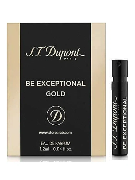 Пробник Оригинал S.T. Dupont Be Exceptional Gold 1.2 ml
