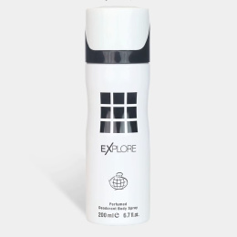 Дезодорант Fragrance World Explore Silver Men 200 ml (ОАЭ)