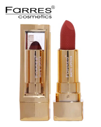 Помада нюдовая матовая Farres 5006-A Тон 04 мокко