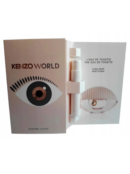 Пробник Оригинал Kenzo World Eau De Toilette 1 ml