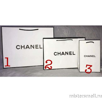 картинка Пакет Chanel White бумажный в асс-те от оптового интернет магазина MisterSmell