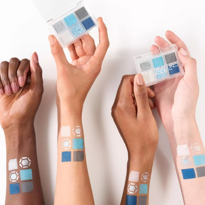 Тени палетка Catrice Tiny Treasures тон 040 Icy Whisper