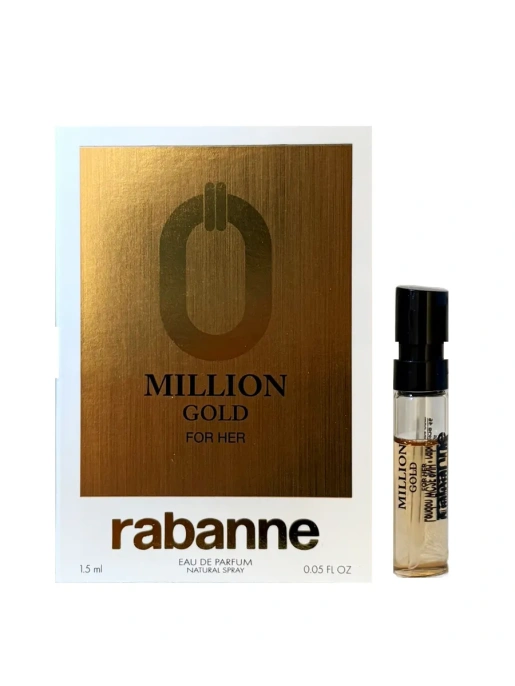 Пробник Оригинал PACO RABANNE Million Gold For Her 1.5 ml