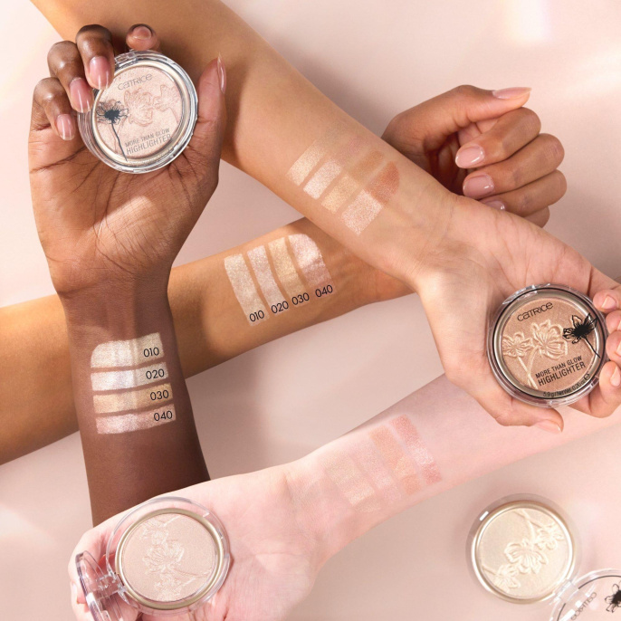 Пудра хайлайтер Catrice More Than Glow Highlighter тон 010 Ultimate Platinum Glaze