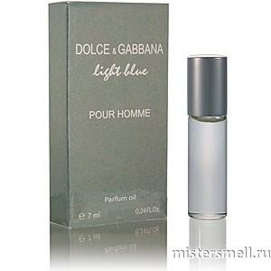 Купить Масла 7 мл Dolce&Gabbana Light Blue Pour Homme оптом