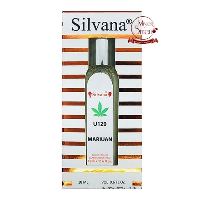 Ручка 18 мл. Silvana U129 Byredo Marijuana