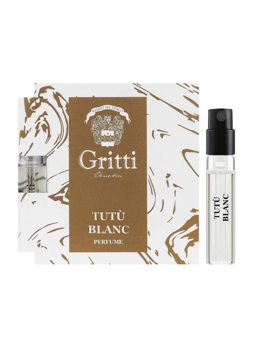 Пробник Оригинал GRITTI Tutu Blanc Eau De Parfum 2 ml