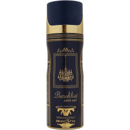 Дезодорант Fragrance World Barakkat Satin Oud 200 ml (ОАЭ)