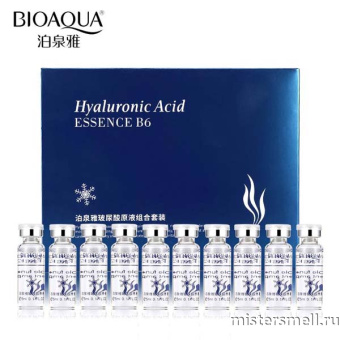 Купить оптом Сыворотка с гиалуроновой кислотой BioAqua Hyaluronic Acid Essence B6 10 шт с оптового склада