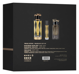 Набор оригинал Lattafa Teriaq Intense Gift Set 3в1