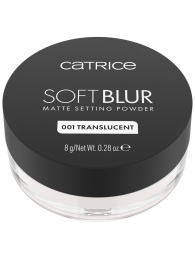 Пудра рассыпчатая матирующая Catrice Soft Blur Matte Setting Powder тон 001 Translucent