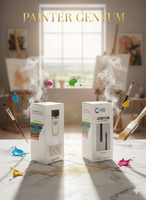 Мини тестер арабский 34 мл в мешочке Genyum Painter