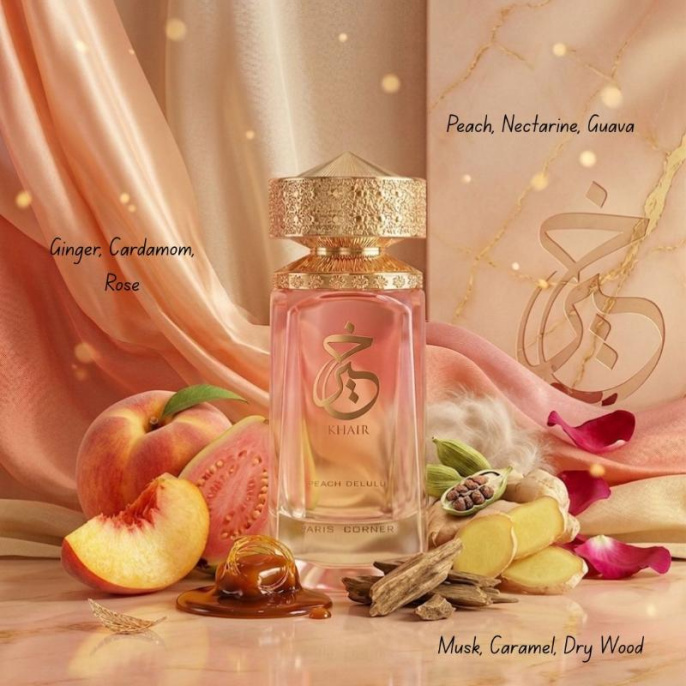 Paris Corner - Khair Peach Delulu Eau de Parfum 100 ml