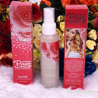 Купить оптом Дымка шиммер Роза Karite Romantic Rose Fragrance 220 ml с оптового склада