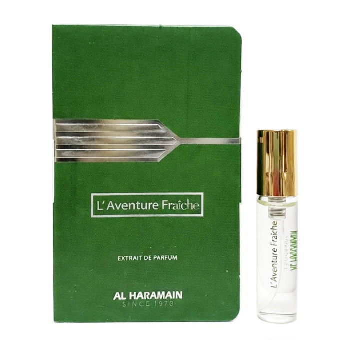 Пробник оригинал Al Haramain L'Aventure Fraiche 3.5 ml