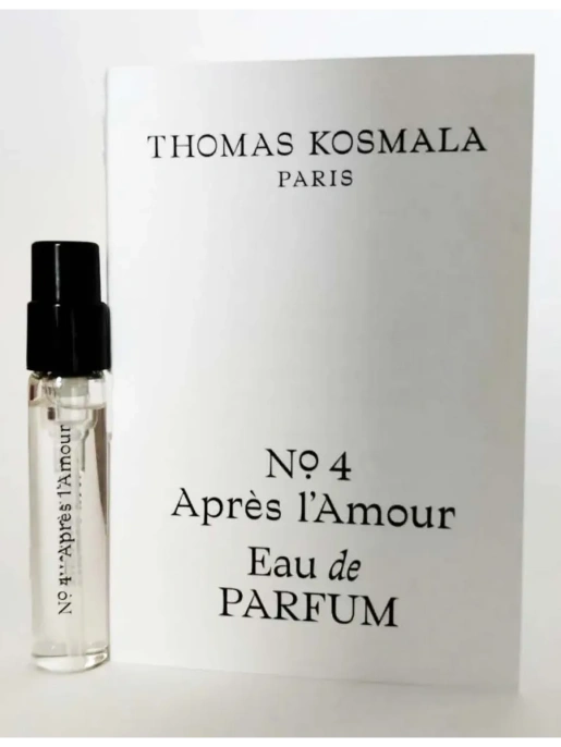 Пробник Оригинал Thomas Kosmala No 4 Apres L'Amour 2 ml