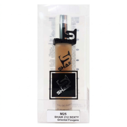 Ручка 20 мл. Shaik Elite №25 Carolina Herrera 212 Sexy Men