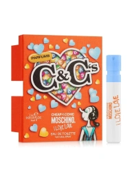 Пробник Оригинал MOSCHINO Cheap & Chic I Love Love Аромат Молодости И Креативности 1 ml
