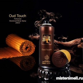 картинка Дезодорант Fragrance World Oud Touch (ОАЭ) духи от оптового интернет магазина MisterSmell