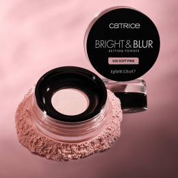 Пудра рассыпчатая Catrice Bright & Blur Setting Powder тон 020 Soft Pink