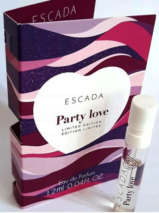 Пробник Оригинал Escada Party Love Edition Limitee Любовный Праздник 1.2 ml