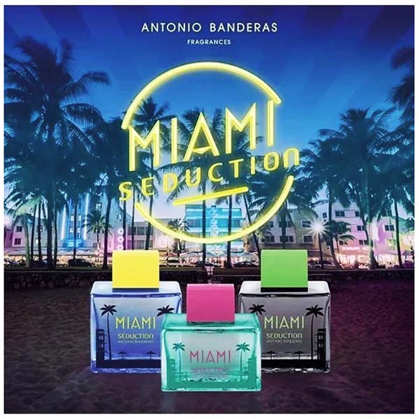 Тестер оригинал Antonio Banderas Miami Seduction Blue Edt (W) 80 мл