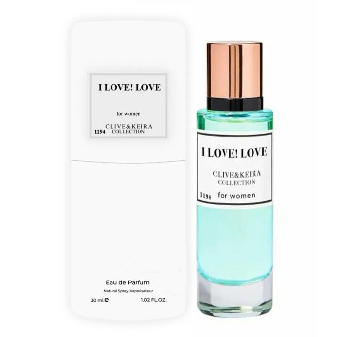 Элитный парфюм Clive&Keira 1194 i Love! Love