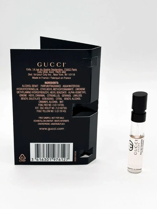 Пробник Оригинал Gucci Guilty Pour Femme Parfum 1.5 ml