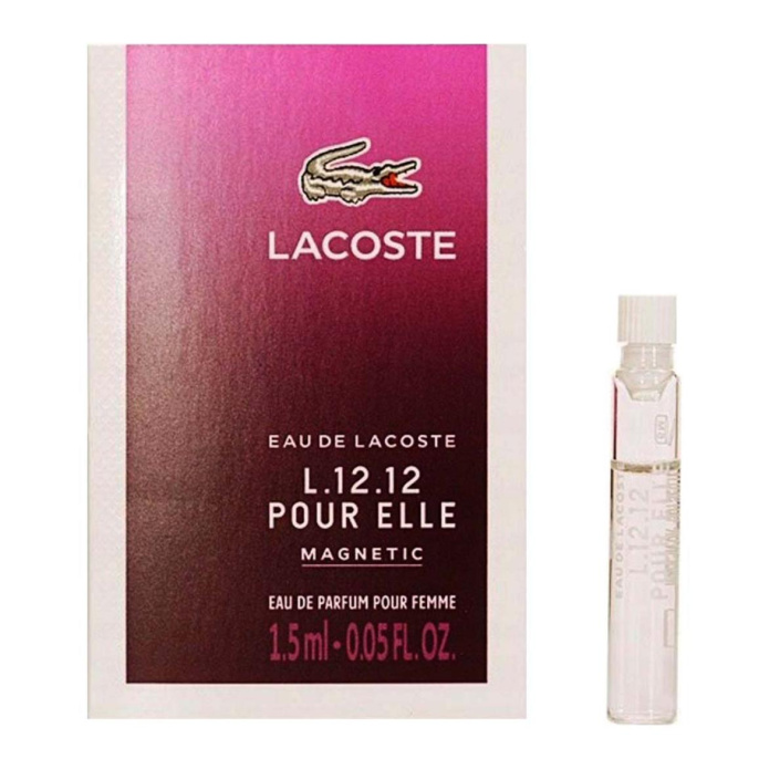 Пробник оригинал Eau de Lacoste L.12.12 Pour Elle Magnetic 1.5 ml