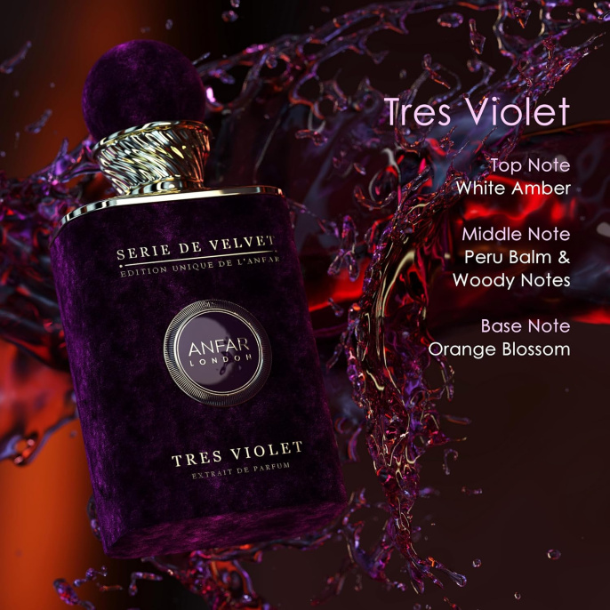 Anfar 1950 - Tres Violet Eau de Parfum, 100 ml