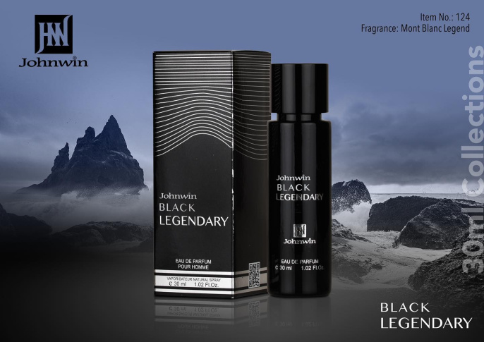 Johnwin - Black Legendary 30 ml