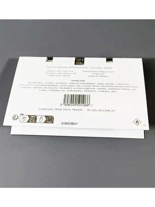 Пробник Оригинал Creed Himalaya Eau De Parfum 1.7 ml