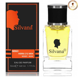 Элитный парфюм Silvana M863 Carolina Herrera 212 Men