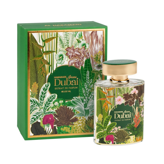 Al Haramain - Amber Oud Green Dubai Extrait de Parfum 100 ml