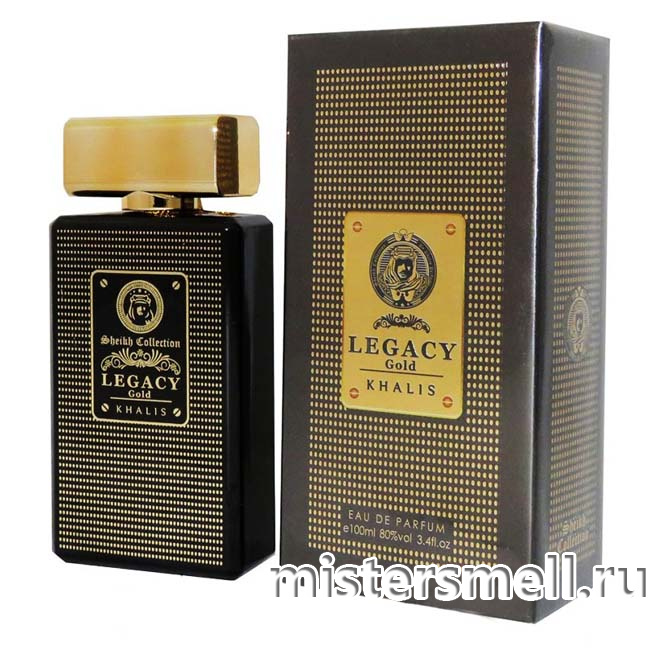 каталог Legacy Gold Sheikh Collection By Khalis Perfumes 100 Ml от